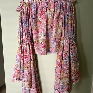 Live 4 Truth Floral Off-Shoulder Dress